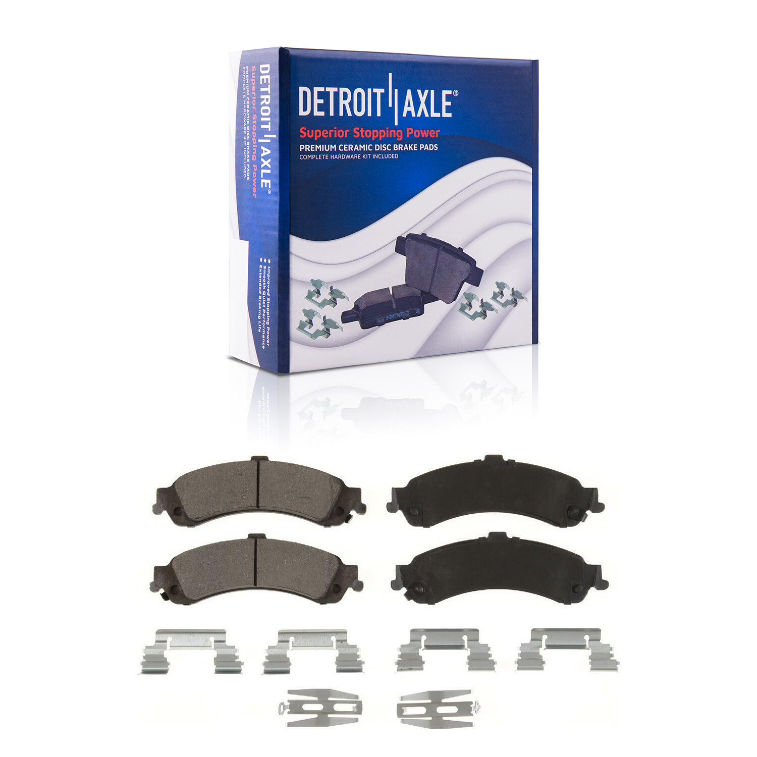 Rear Disc Rotors Brake Calipers Brake Pads for Chevy Silverado Sierra 1500 Tahoe