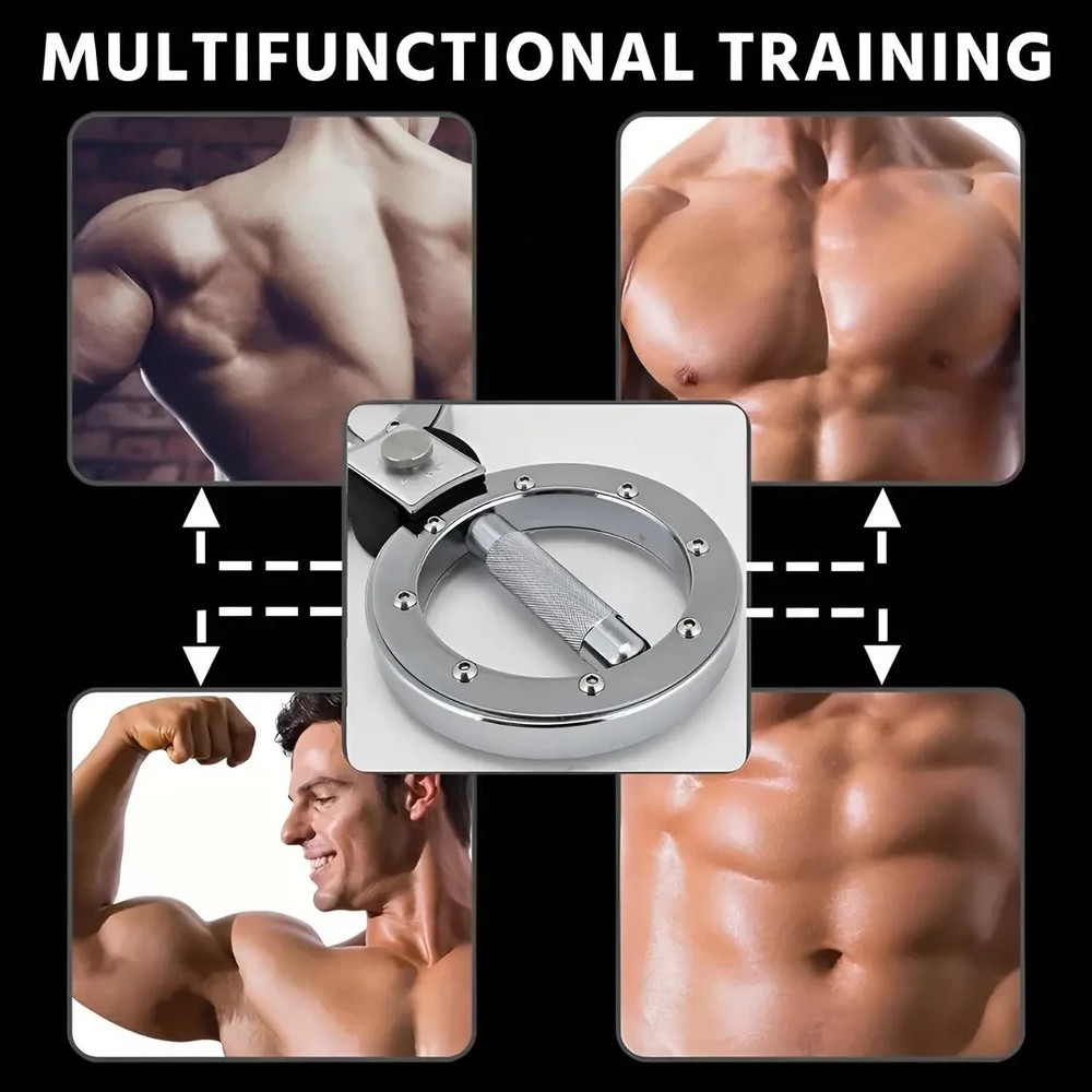 Rotating Burn Machine, Forearm & Shoulder Workout, 10lb Rotating Arm Trainer