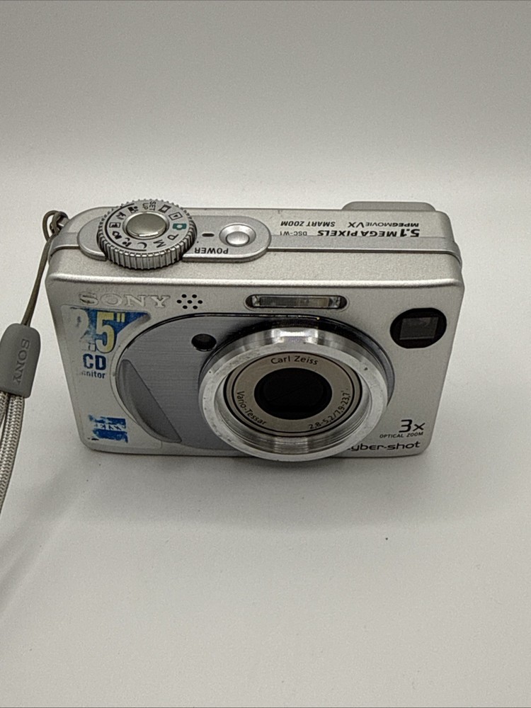 Sony Cyber-shot DSC-W1, CCD, Compact camera + 128MB MS *Please Read*