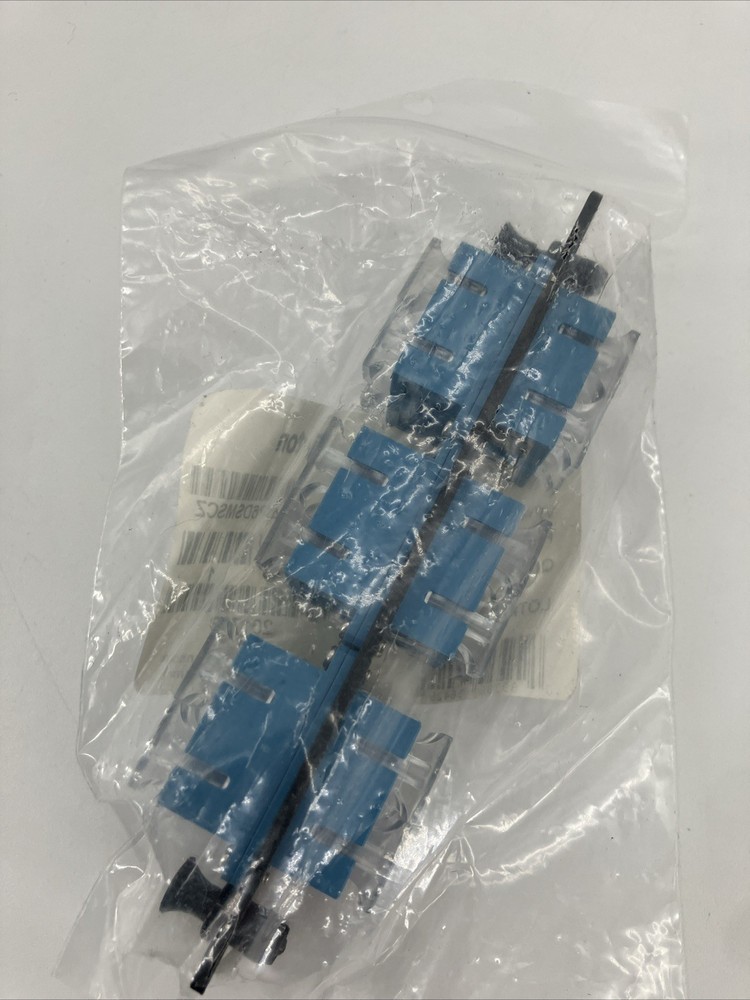 hellermanntyton VFAP6DSMSCZ Fiber Adapter Panel Preloaded With 6 Duplex