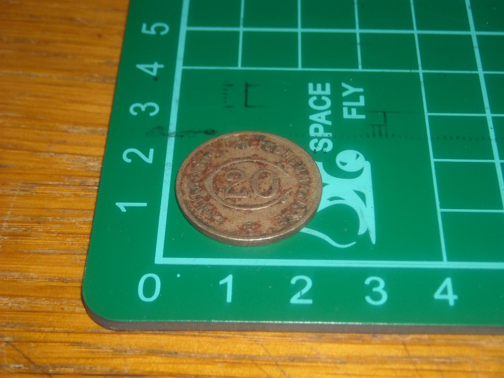 20 CENT CONSUMPTION CONVERTIBLE TOKEN TOKEN COIN