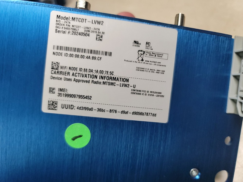 MultiConnect Conduit - LTE Cat 4 mPower Programmable Gateway 8-channel