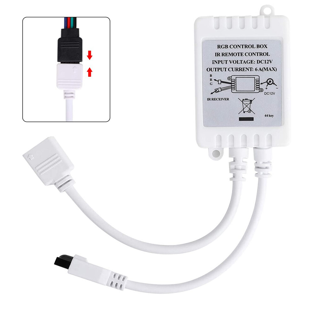 24 Keys Remote LED Controller RGB Box IR Control for 5050 2835 RGB Light Strip