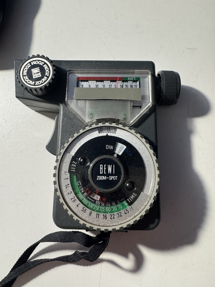 RARE Bertram Bewi Zoom Spot Light Meter UNTESTED