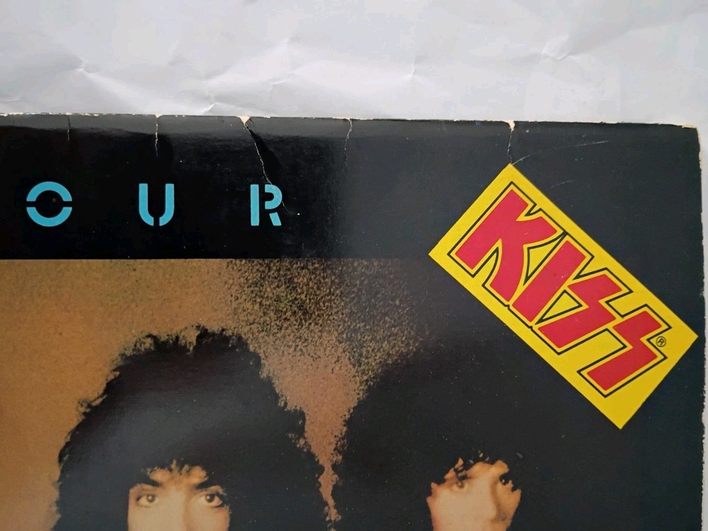 Kiss Lick It Up Tour Book Program 1984 U.S. Version