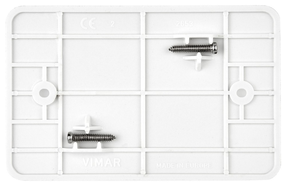 VIMAR 02653 Rectangular Lid for Recessed Box 3 Modules White