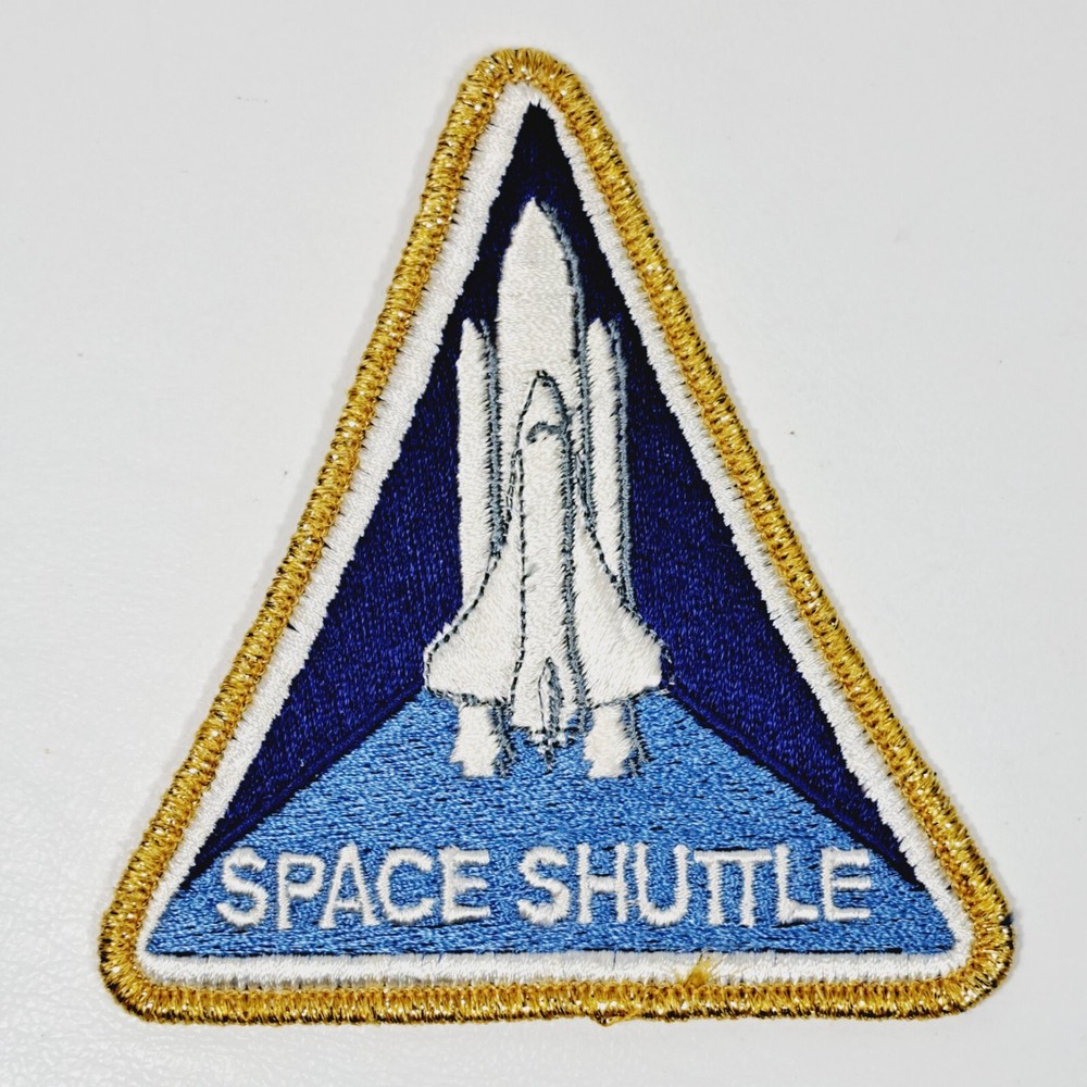 NASA Space Shuttle Program 4" Triangular Patch