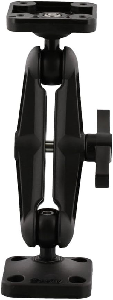 0150 Ball Mounting System with Universal Mounting Plate, Black