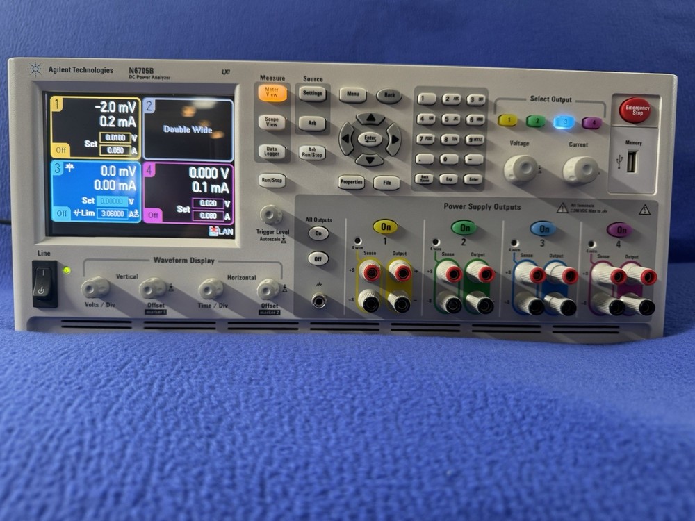 Agilent N6705B DC Power Analyzer Mainframe – Fully Functional