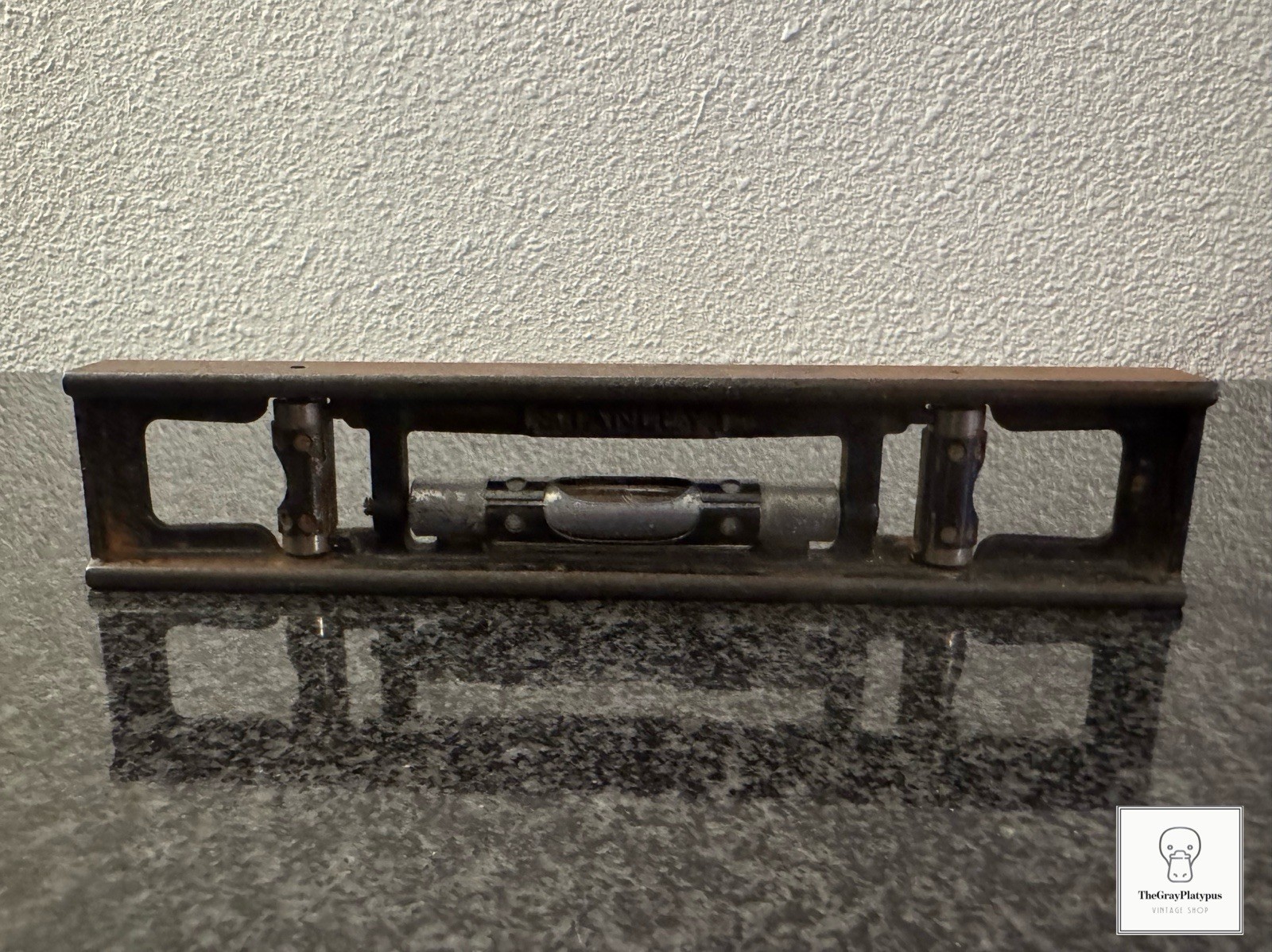 Vintage Stanley No. 36G  9” Level Cast Iron