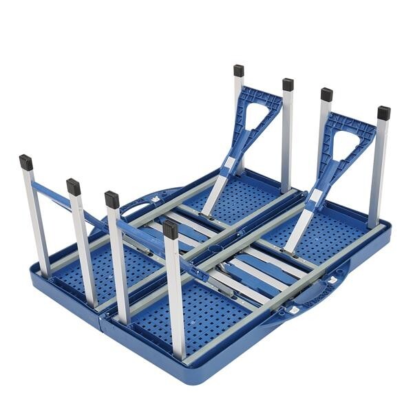 Foldable Siamese Tables and Chairs -PS Thickening Plastic - Multi-Functional Set