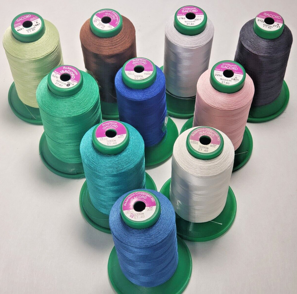 Isacord 10 pack Embroidery Thread-46