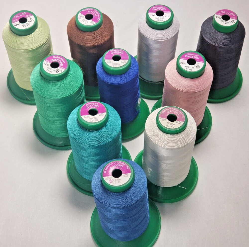 Isacord 10 pack Embroidery Thread-46