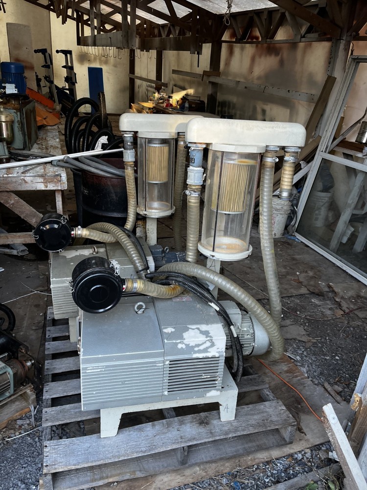 (2) Becker KVT 3.1 vacuum pumps