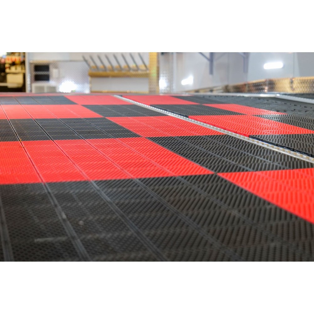 Caliber Protech Flooring - Smooth - 24/Piece - Red 13612-2