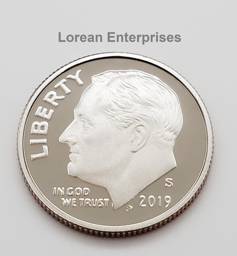 2019 S Roosevelt Dime CLAD ✼ PROOF✼