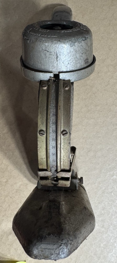 Bates Eyeleter Eyelets Automatic Hand Press Punch Tool Vintage