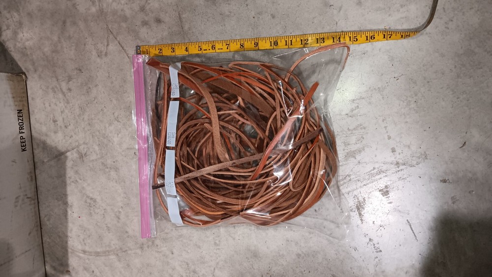 Scrap Leather for Crafting, Laces, Ties, Repairs