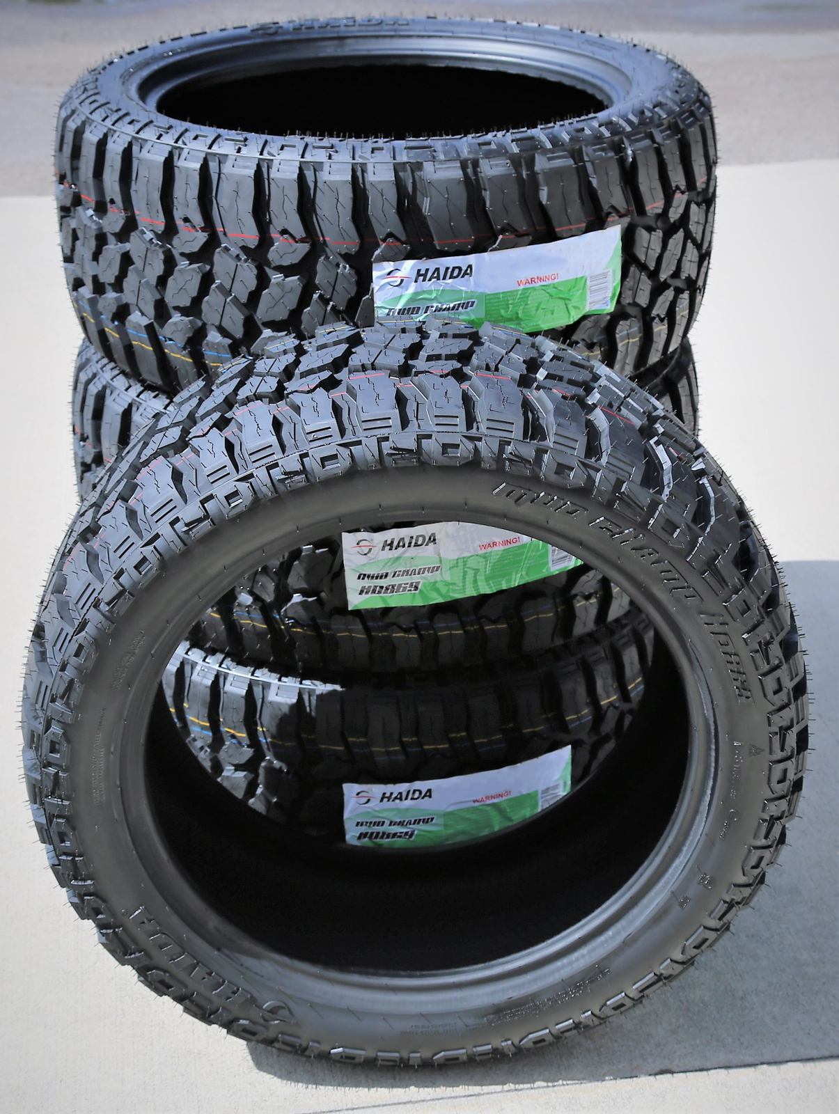 4 Tires Haida Mud Champ HD869 LT 33X12.50R24 Load E 10 Ply M/T MT Mud
