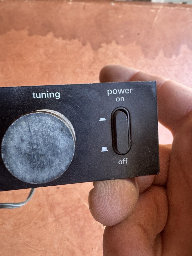 Bogen TP-100A Digital Tuner Powers On