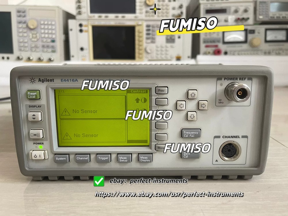 KeysightAgilent E4416A Single Channel Power Meter Mainframe Without Probe#per