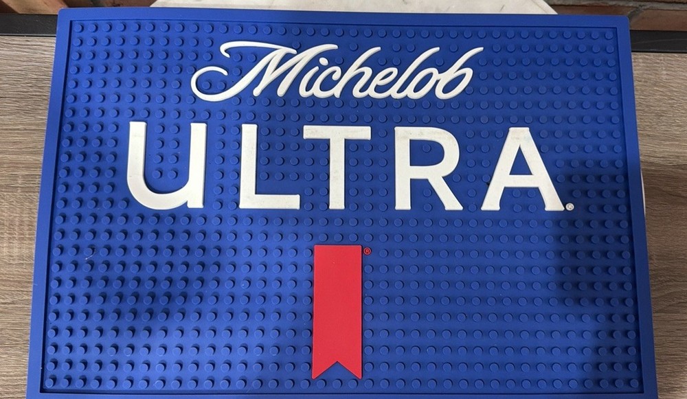 Rubber Bar Mat Michelob Ultra
