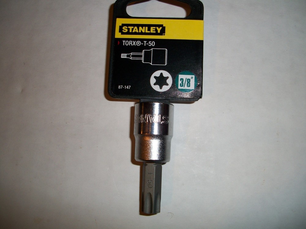 NEW STANLEY  3/8 INCH DRIVE TORX SOCKET   T-50