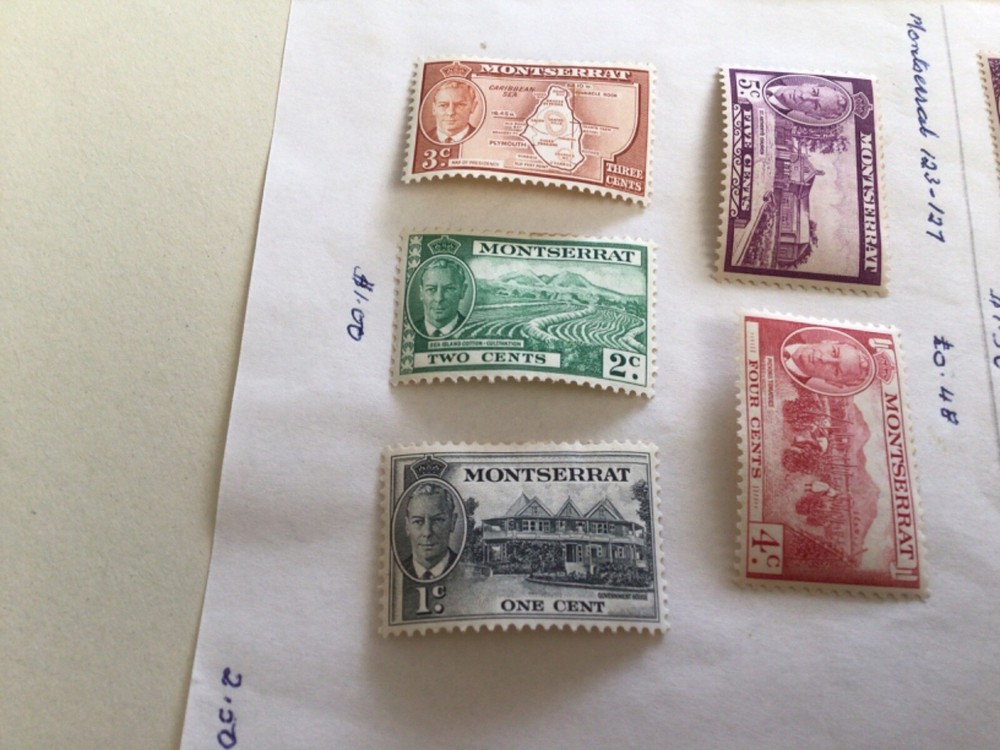 Commonwealth mounted mint stamps A13320