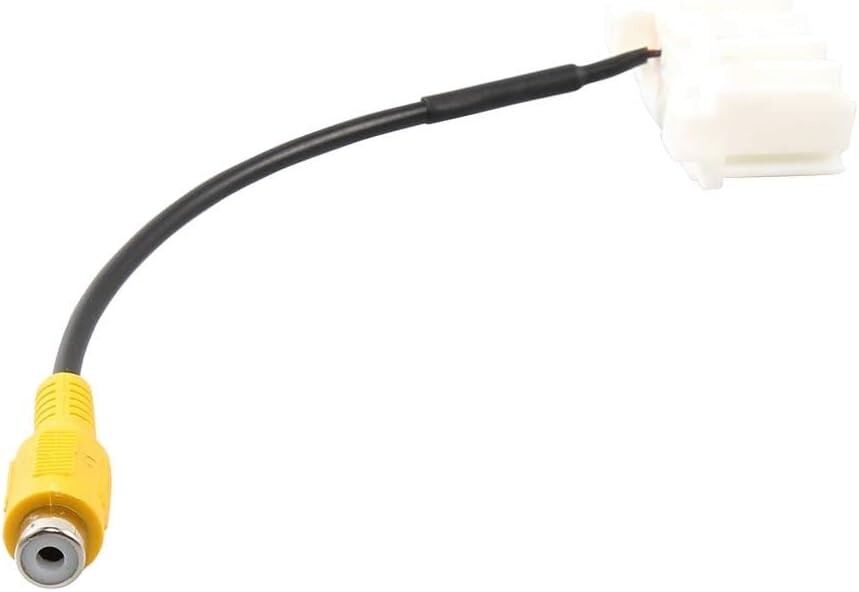 EWAY Backup Camera for Factory Radio RCA Adapter Cable Wire Harness