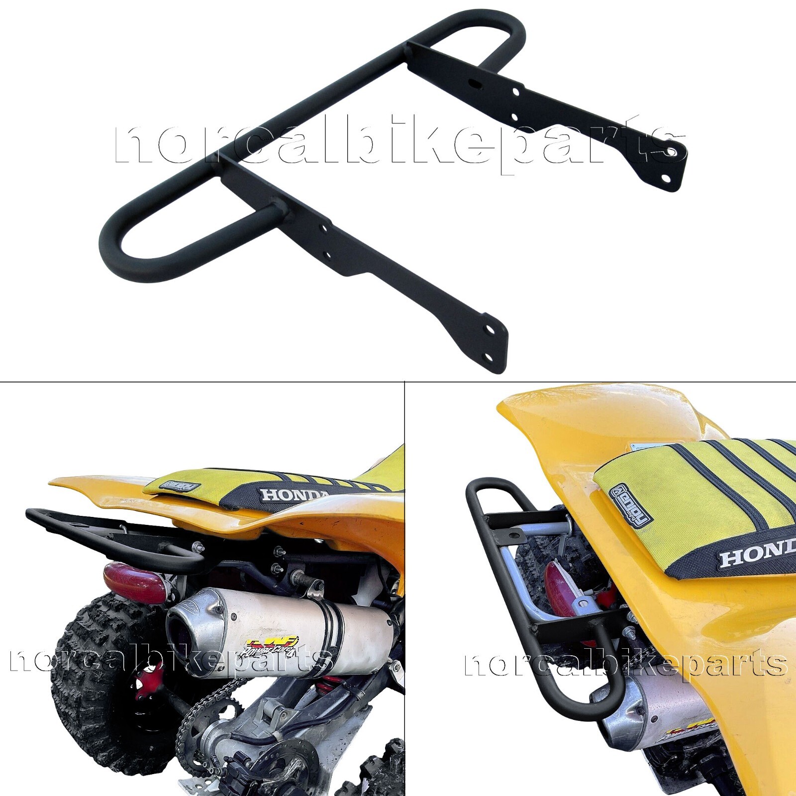 Nano Design Rear Back Grab Bar Bumper For Honda TRX 400EX TRX 400X ATV 1999-2016