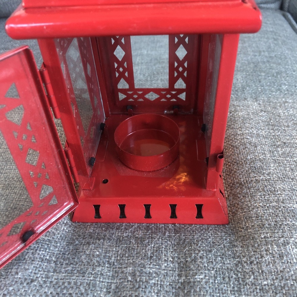 Everlasting Glow Indoor/Outdoor Red Lantern