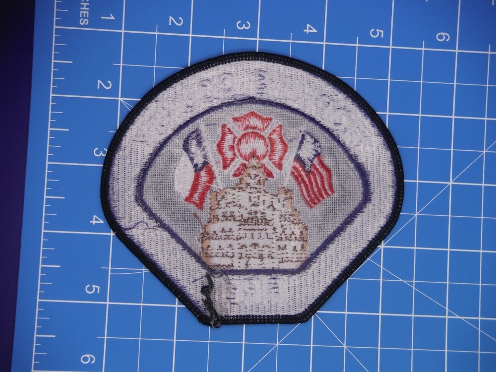 Hopkins County Texas Fire Dept patch-Bin A