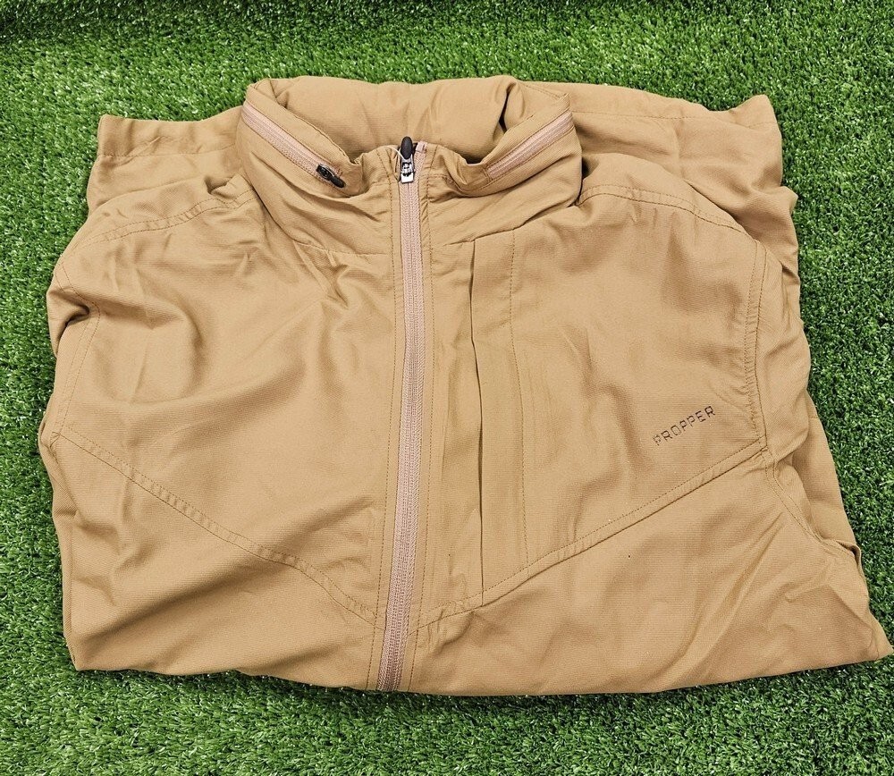 Propper Packable Lined Wind Jacket Coyote Size - Small - F54233D236S