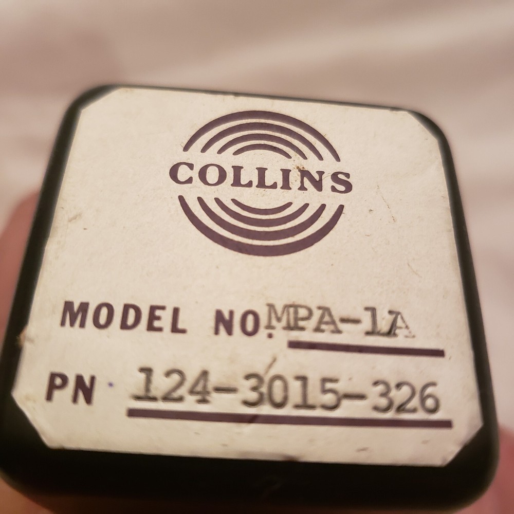 Collins Mpa 1 Discrete Preamplifier Module Mic Preamp