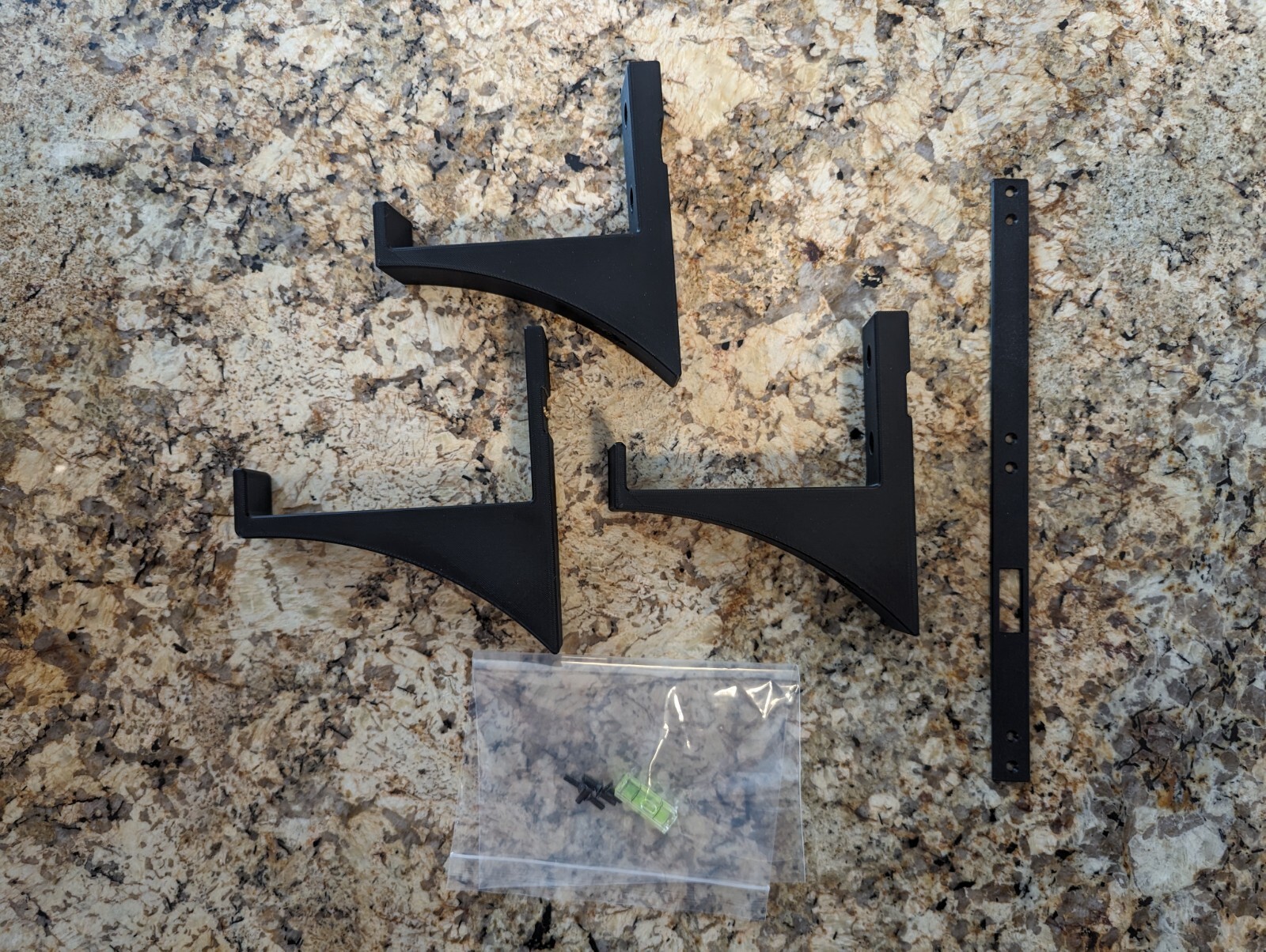 Wall Mounting Bracket Kit for Neptune Systems Apex Trident w/ Level