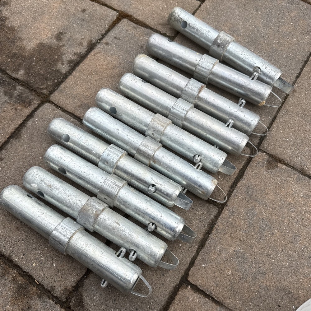 (10 Pack) Scaffolding Coupling Pin 1-1/4"OD x 9"L