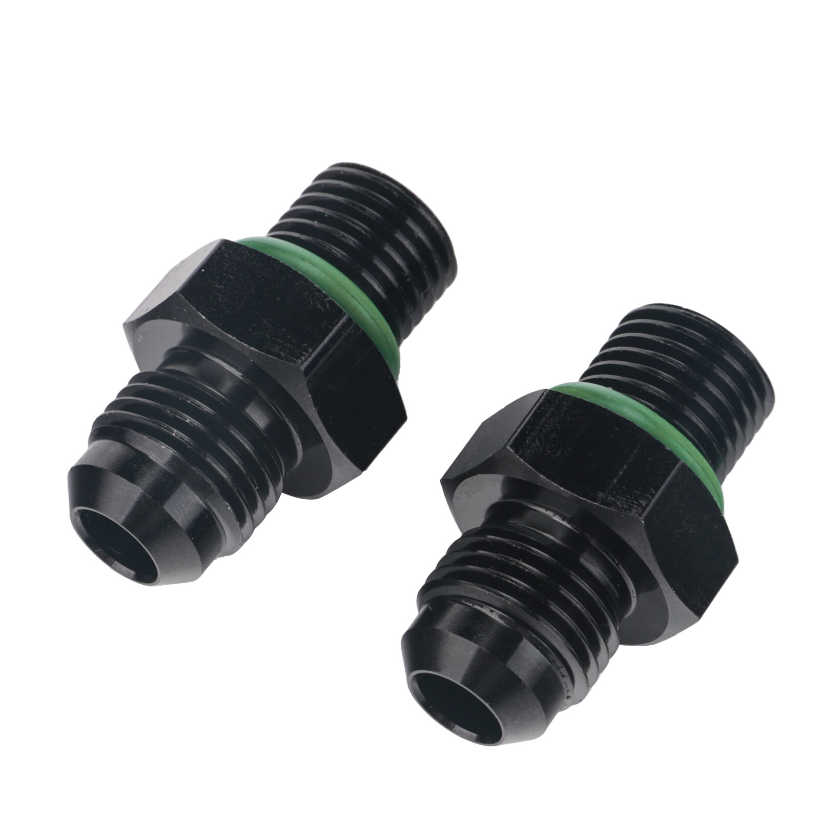 6AN to 1/4NPS Transmission Cooler Adapter Fitting for GM Turbo TH350 TH400 4L60E