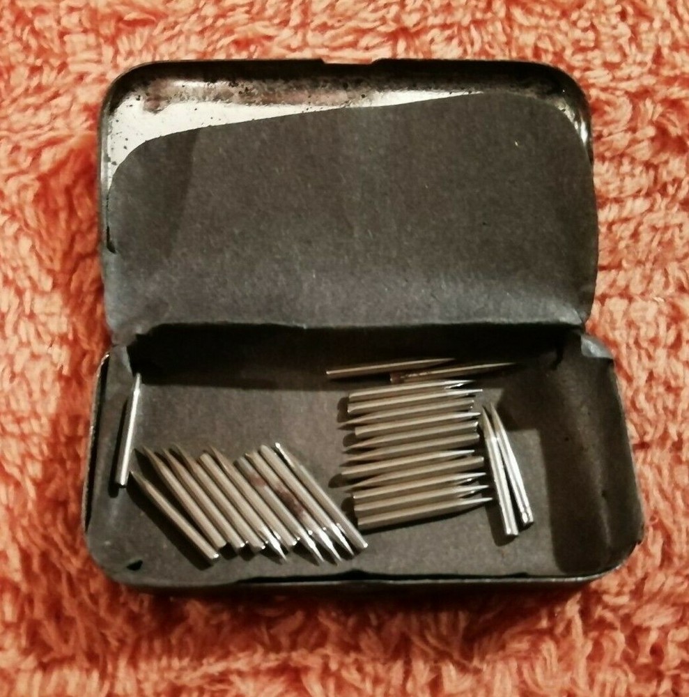 PG 454 GRAMOPHONE NEEDLES IMPERIAL DE LUXE GRAMOPHONE PIN BOX