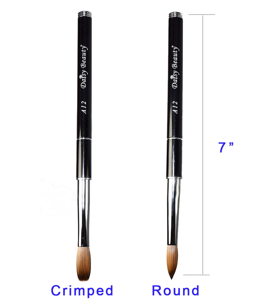 Daisy Beauty Professional Acrylic Nail Brush * Pick Your Sizes *