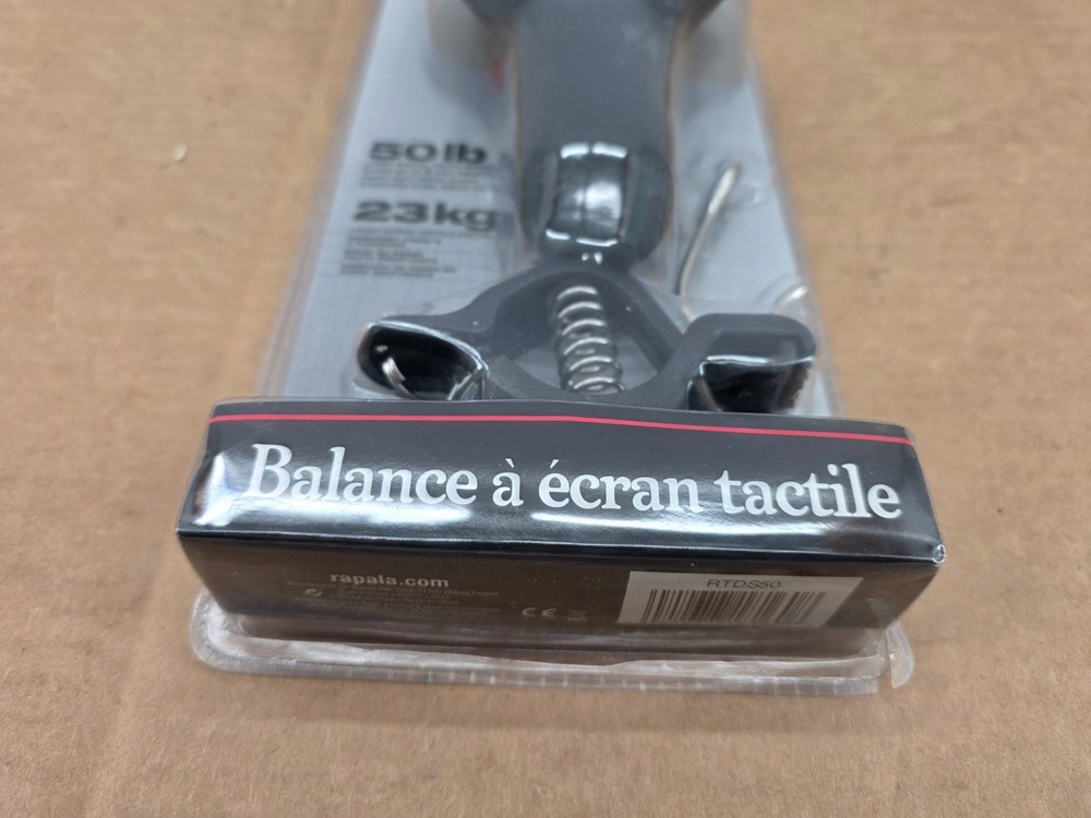 Rapala Touch Screen Scale 50# Angler Model RTDS-50