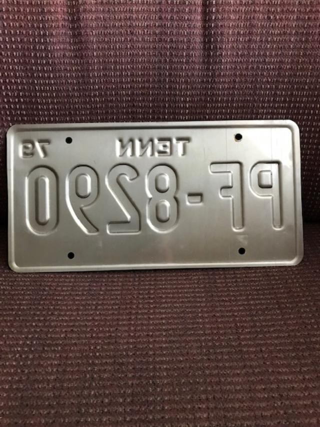 1979 Vintage Tennessee automobile License Plate New Never used.