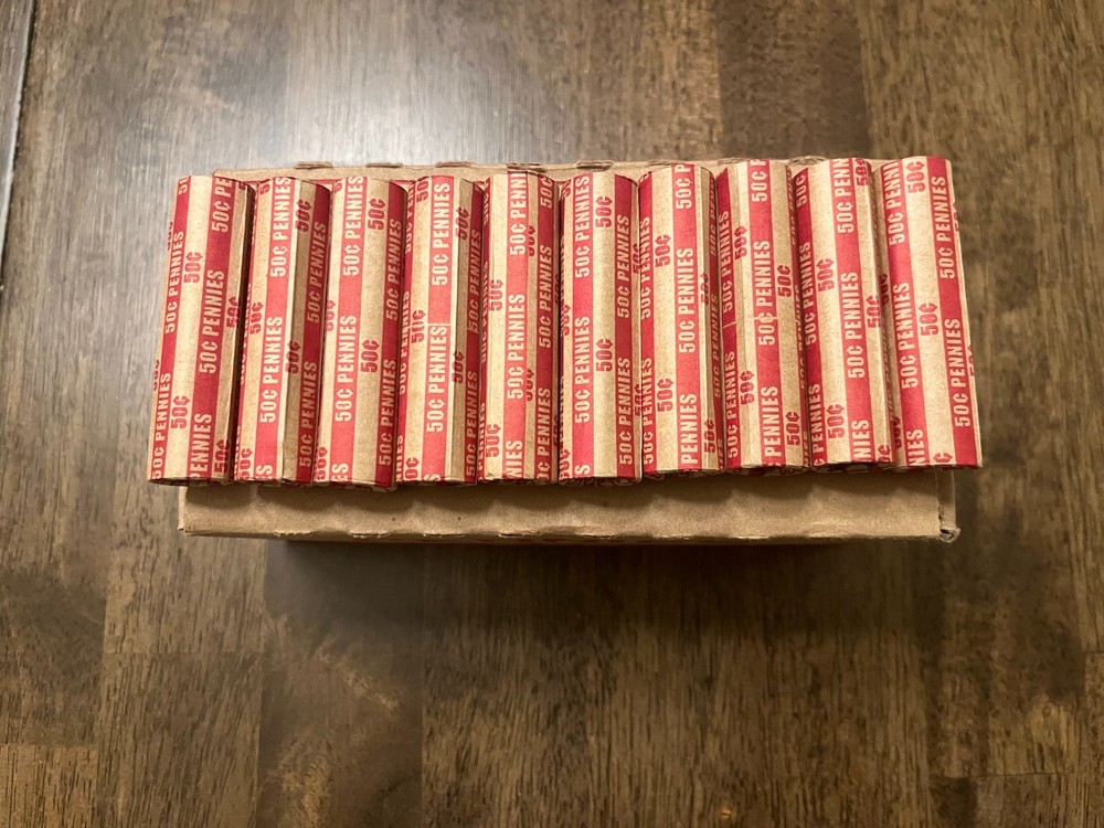 Penny rolls US Circulated "10 Rolls"
