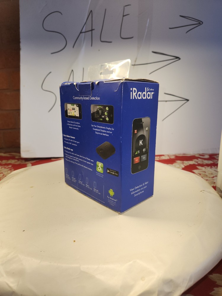 IRadar untested open box