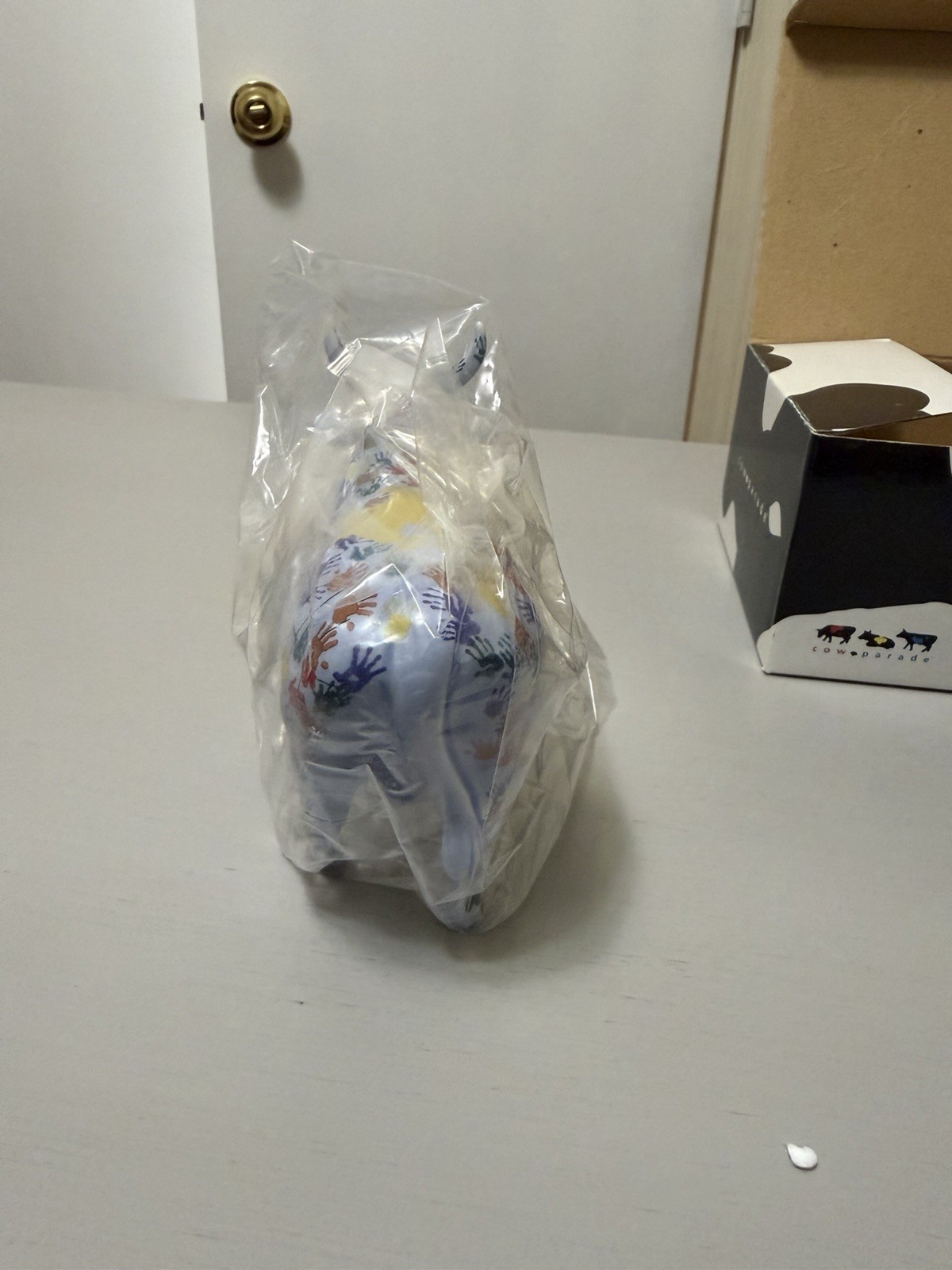 Cow Parade "It's A Smooll World" Westland Giftware NEW IN BOX Never Displayed!!