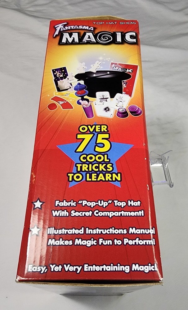 Fantasma Magic Top Hat Show Set! Learn 75 Tricks! NEW SEALED