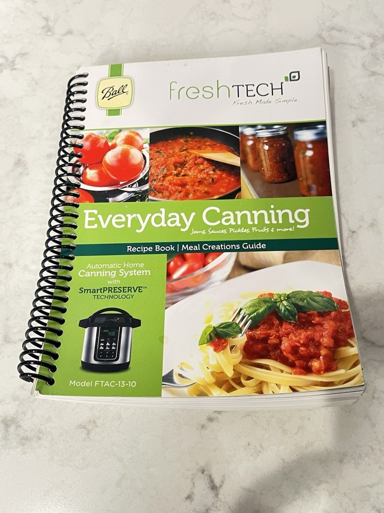 Ball FreshTech Automatic Home Canning System Silver Black