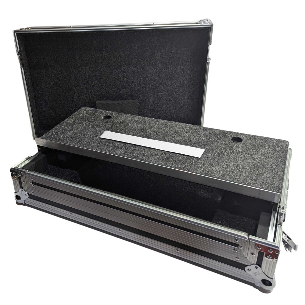 Harmony Audio HCSCLIVE4WLT DJ Controller Case for Denon DJ SC LIVE 4 – Black