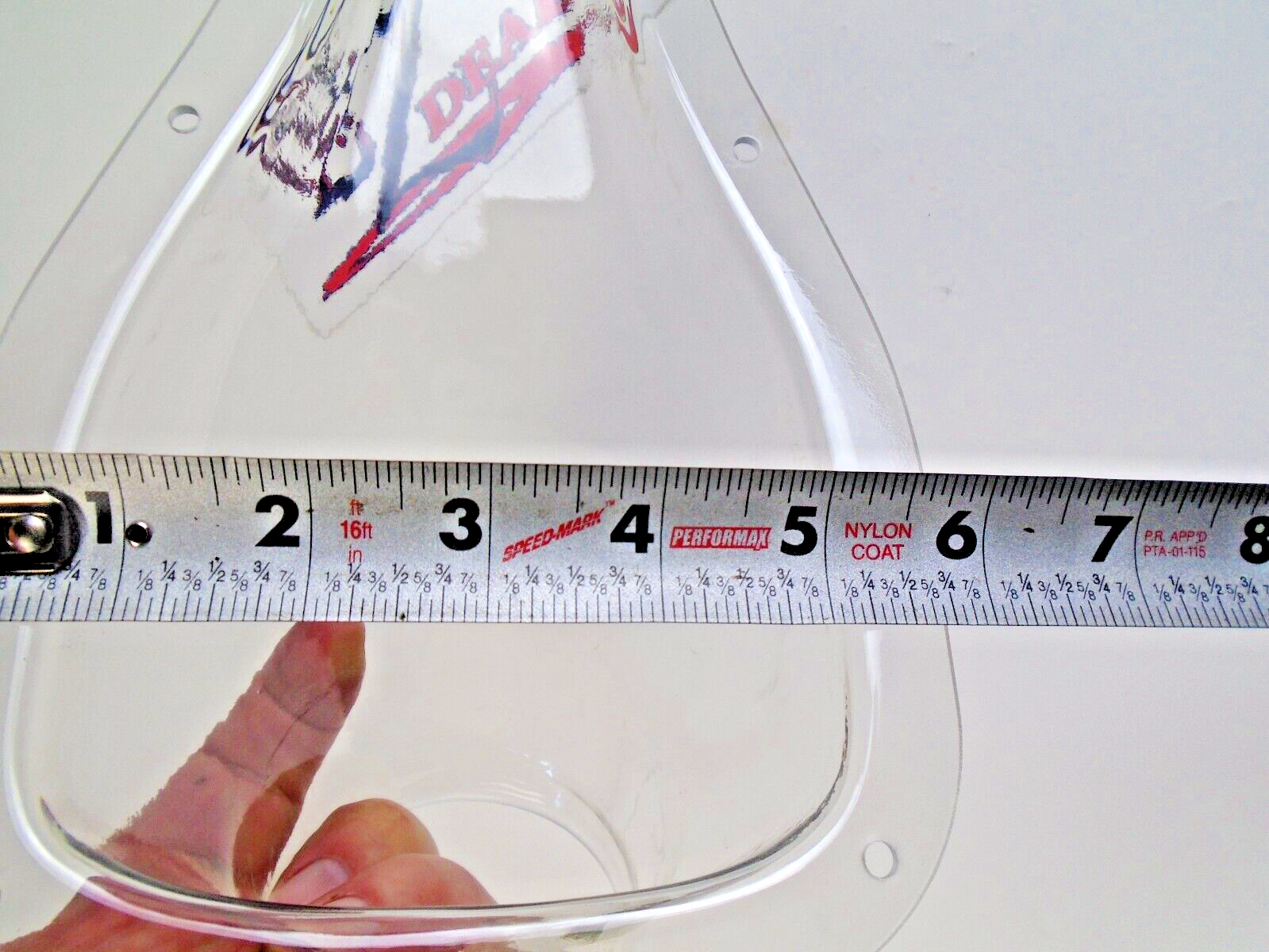 NACA DUCT SINGLE OUTLET CLEAR NEW !!!