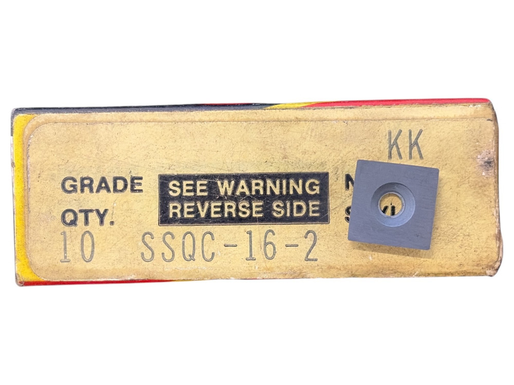 (10 Pcs) Valenite SSQC-16-2 Carbide Insert Shims