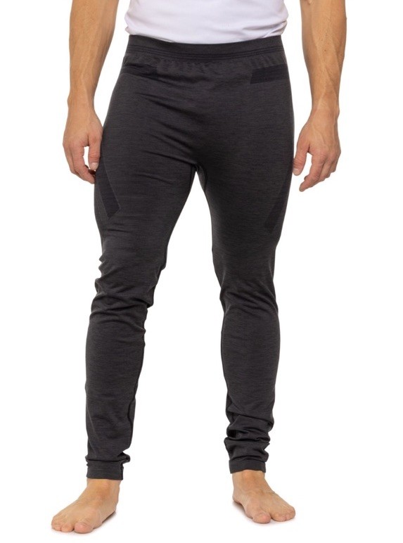 Mens Stio Leggings Boundary Tights Sz XL Black Heather Outdoor Hiking New